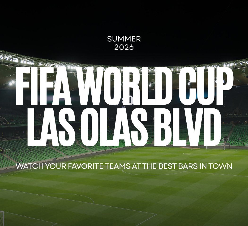FIFA World Cup on Las Olas Blvd 1